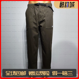 安踏王一博九分裤男春秋宽松舒适运动休闲工装裤直筒裤152428523R