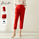 裤 锡瑅春季 新品 Mhiti通勤职业高腰西装 直筒裤 新年搭配H1K530L