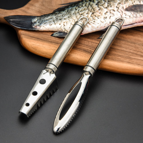 井柚 304不锈钢鱼鳞刨刮鱼鳞器 家用去鱼鳞神器 厨房小工具去鳞器