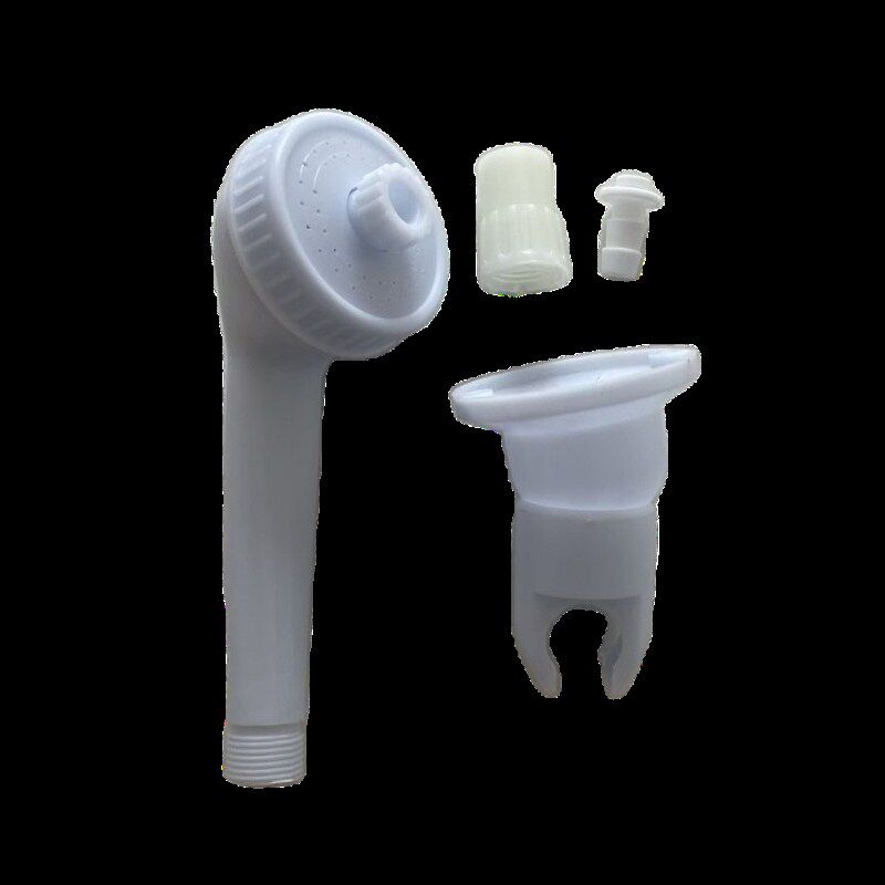 老式手持式花洒淋浴喷头热水器淋蓬头带开关挂单喷头塑料老式花洒