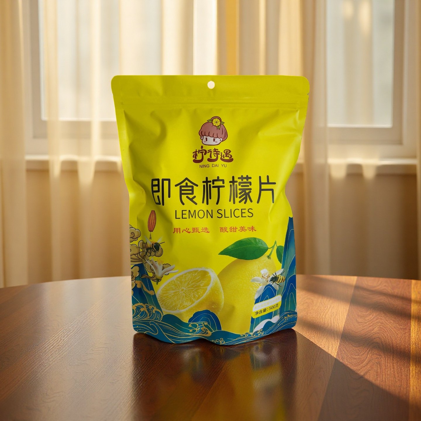 柠待遇即食柠檬片开袋即食泡水低脂零食果干蜜饯安岳特产独立包装