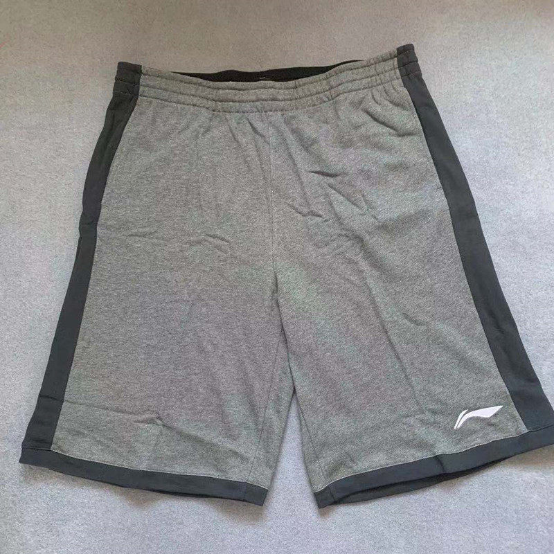 李宁正品男夏大码篮球针织加肥短裤宽松7X8X9X10X透气CBA品牌休闲