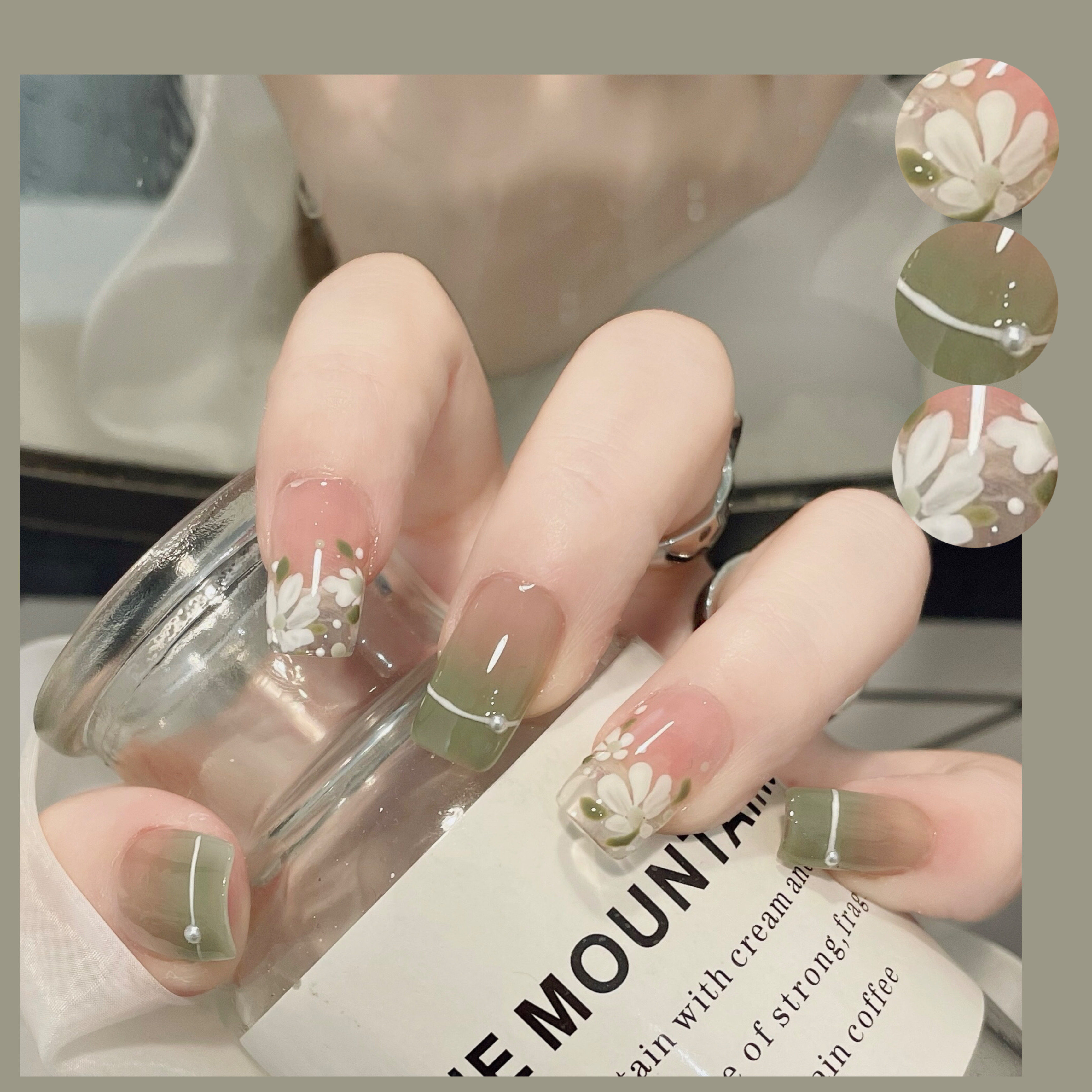 新款5D立体少女心美甲贴纸网红显白指甲贴防水持久甲油膜穿戴软甲,彩妆/香水/美妆工具,美甲工具,淘宝优惠券,粉丝福利购,淘宝优惠卷