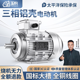 0.75 0.55 1.1 1.5 4KW 三相电动机YS铝壳380V卧式 2.2 1400转0.37