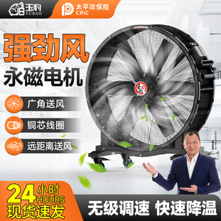 工业风扇强力电风扇大功率车间仓库工厂用大风机手推可移动大风扇