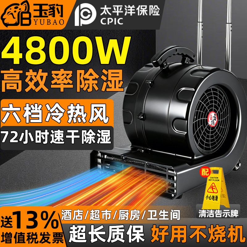 吹地机超大功率地面吹干机商用吹风机家用卫生间厕所强力除湿除臭图片