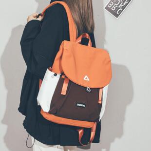 Daben Widod高颜值双肩包女书包轻便大容量户外登山旅游电脑背包