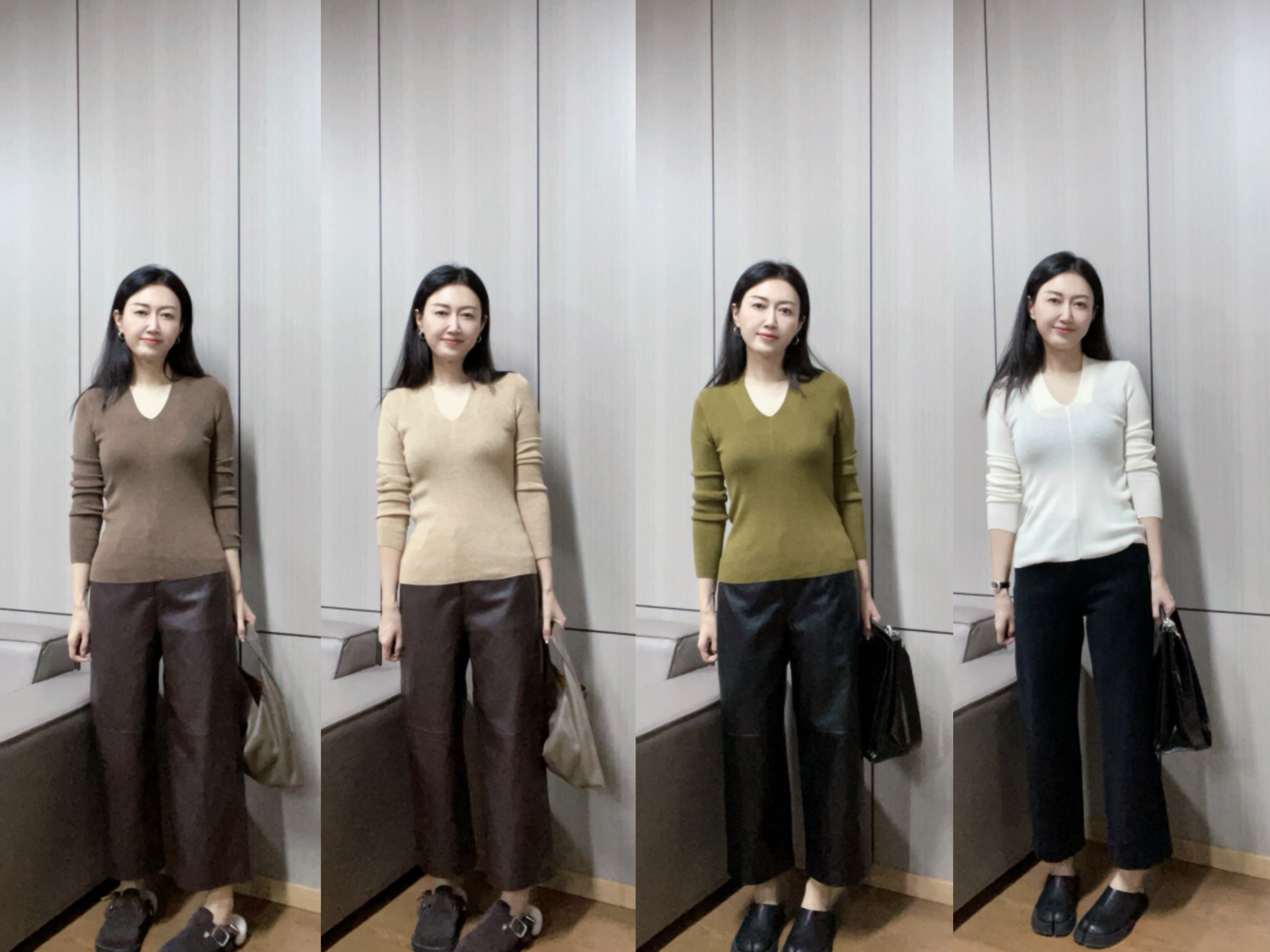 断码捡漏～889长袖V领针织衫