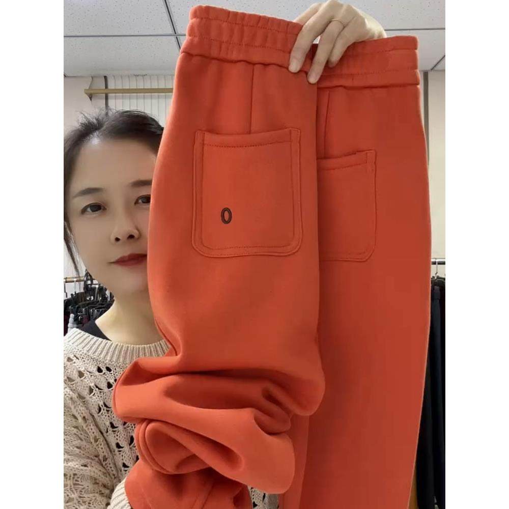 冬季新款加绒加厚纯棉休闲裤女高腰宽松哈伦裤百搭时尚显瘦运动裤,女装/女士精品,休闲裤,淘宝优惠券,粉丝福利购,淘宝优惠卷