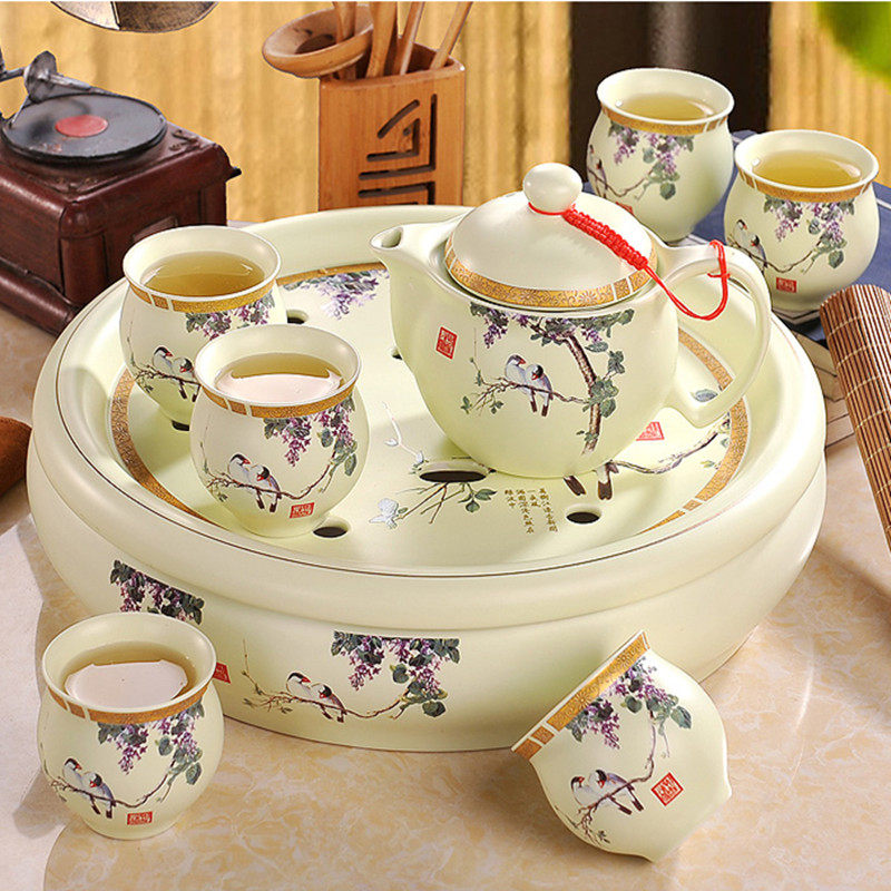 景德镇陶瓷办公礼品包邮功夫茶具