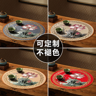 极速中式餐垫e中国风茶桌垫防烫隔热餐具餐桌垫茶几垫布花瓶装饰