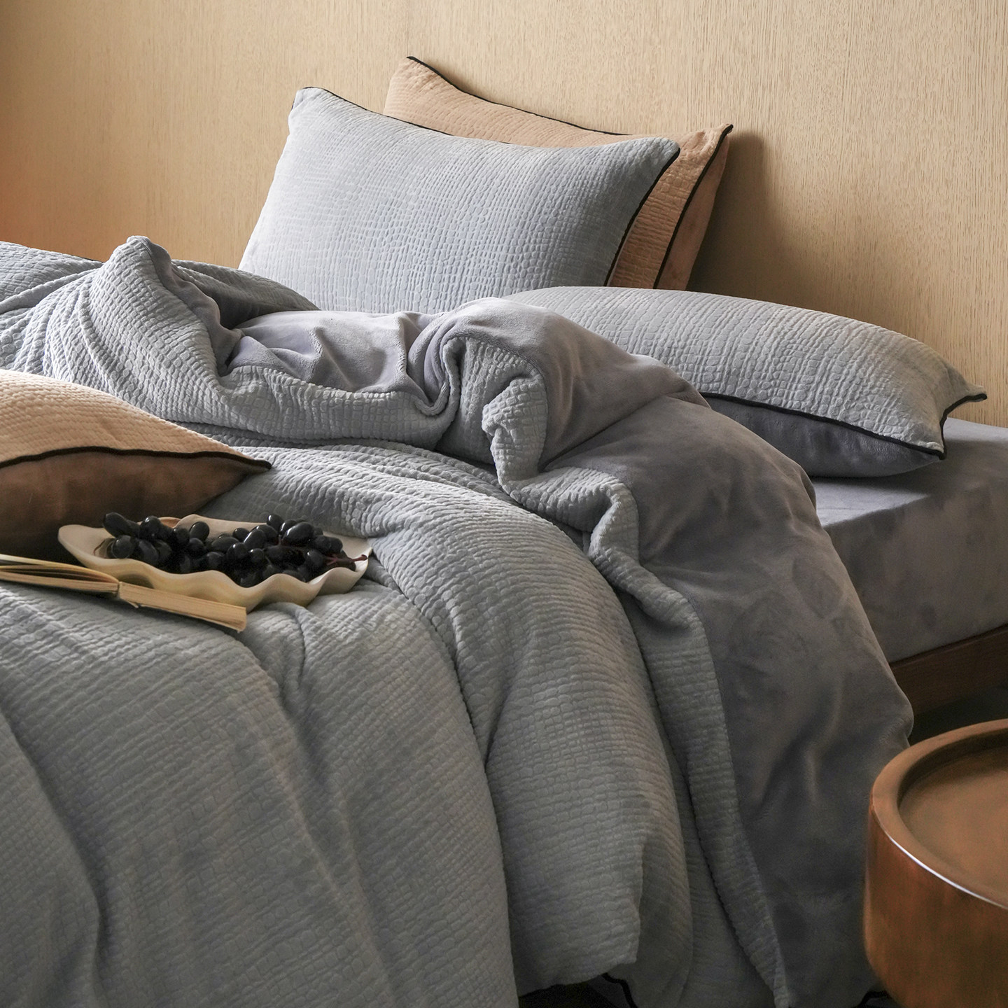 2026新款牛奶绒四件套雕花珊瑚绒被套床单加厚保暖冬季法兰绒床品,床上用品,床品套件/四件套/多件套,淘宝优惠券,粉丝福利购,淘宝优惠卷