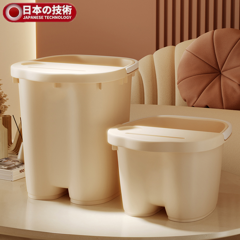 日本泡脚桶家用过小腿高深过膝保温熏蒸泡脚盆足浴秋冬耐用洗脚盆