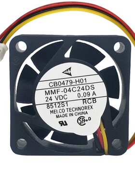 全新三菱J3/J4驱动器风扇 CB0479-H01 MMF-04C24DS-RCB/RCA 24V