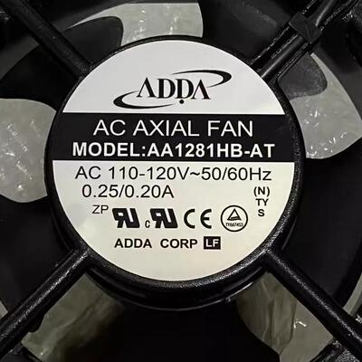 原装ADDA AA1281/AA1282/HB/UB/HS-AT/AW 110V 220V 12CM电梯风扇