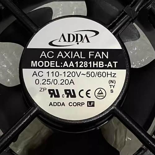原装ADDA AA1281/AA1282/HB/UB/HS-AT/AW 110V 220V 12CM电梯风扇