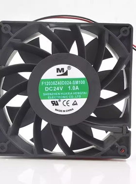 原装 F12038Z40D024-SM100/SM60 24V 1.0A 12038 变频器散热风扇