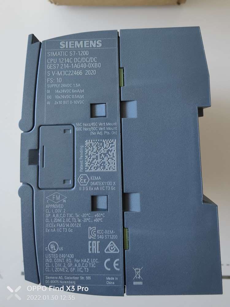 S7-1200PLC1214CDCDCDC214-1