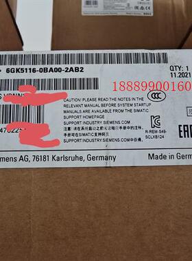 6GK5116-0BA00-2AB2西门子XB116IE