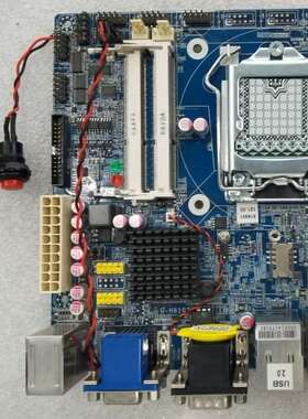 ITX规格GM-H81A26四代CPU主板,双千兆,双通