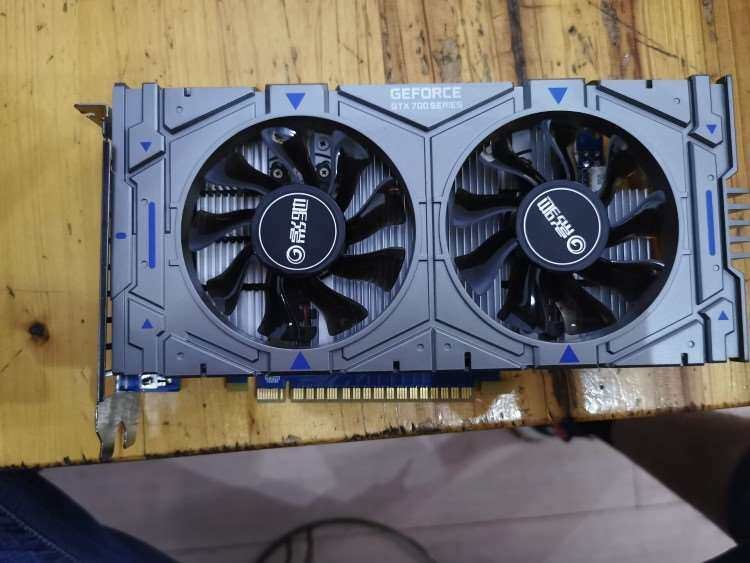 拆机影驰750Ti2GD5成色不错功能全好不需要