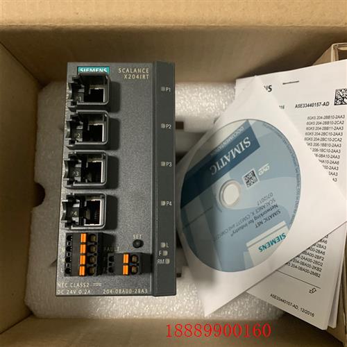 5204-0BA00-2BA3西门子X204IRT交换机