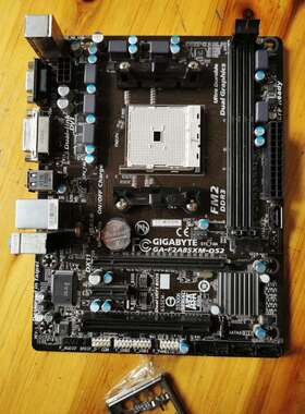 闲置技嘉F2A85XM-DS2主板一块带USB3.0.功