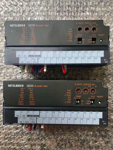 日本三菱A系列模块AJ65BT-D62成色漂亮实物