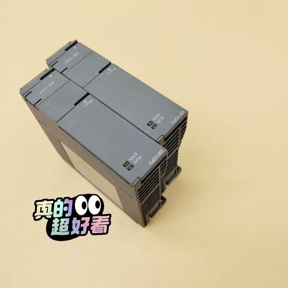 Q01CPU三菱Q系列PLC模块包邮顺丰9成新进口,现