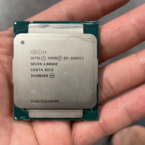E5-2690v3 cpu 12核心24线程 ，数量5颗(议价）