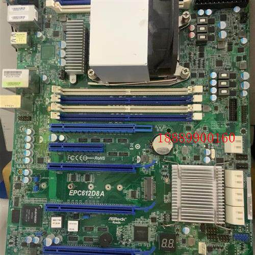 华擎永擎EPC612D8A单路服务器主板,带E5-2670V