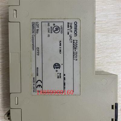 OMRONC200H-ID217拆机的,包好,无包装