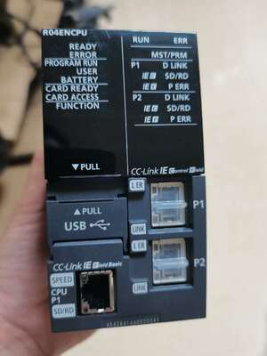 三菱R系列R04ENCPU拆机件成色漂亮年份接近功能包