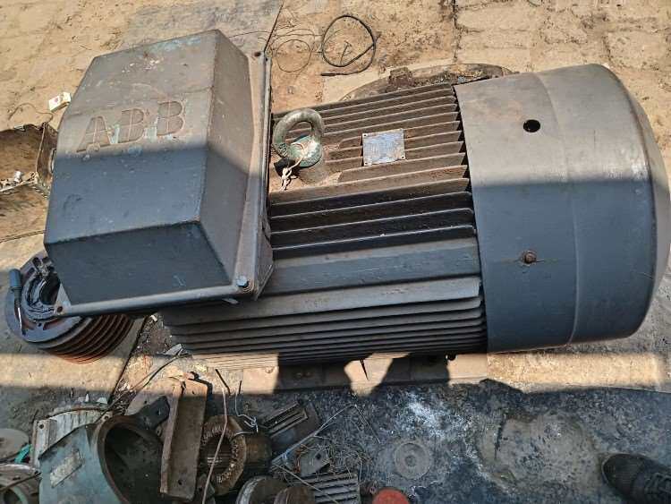 abb三相异步电动机132kw4级电机.进口电机原厂线圈国