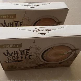 Fruttee果咖白咖啡泰国原装进口三合一速溶焦糖椰子味咖啡粉包邮