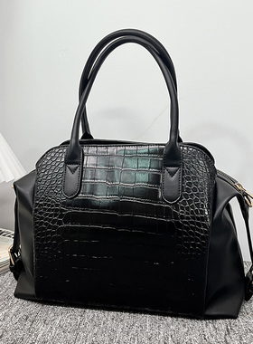 CHART MATE 2025新款时尚鳄鱼纹真皮女包单肩包手提高级感手拎包