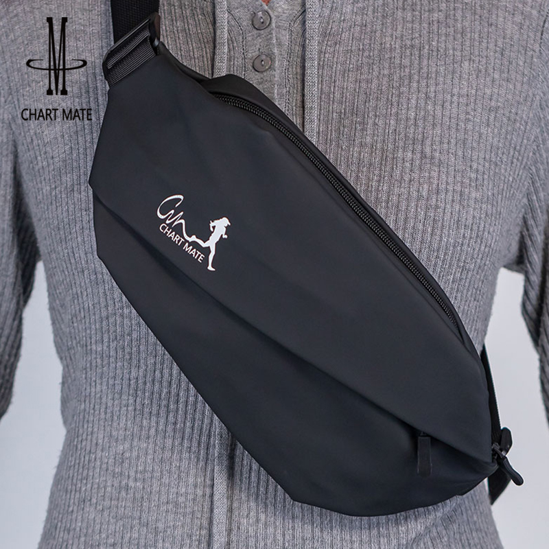 CHART MATE斜挎包男单肩包胸包斜肩包机车包骑行包斜背包胸包斜挎