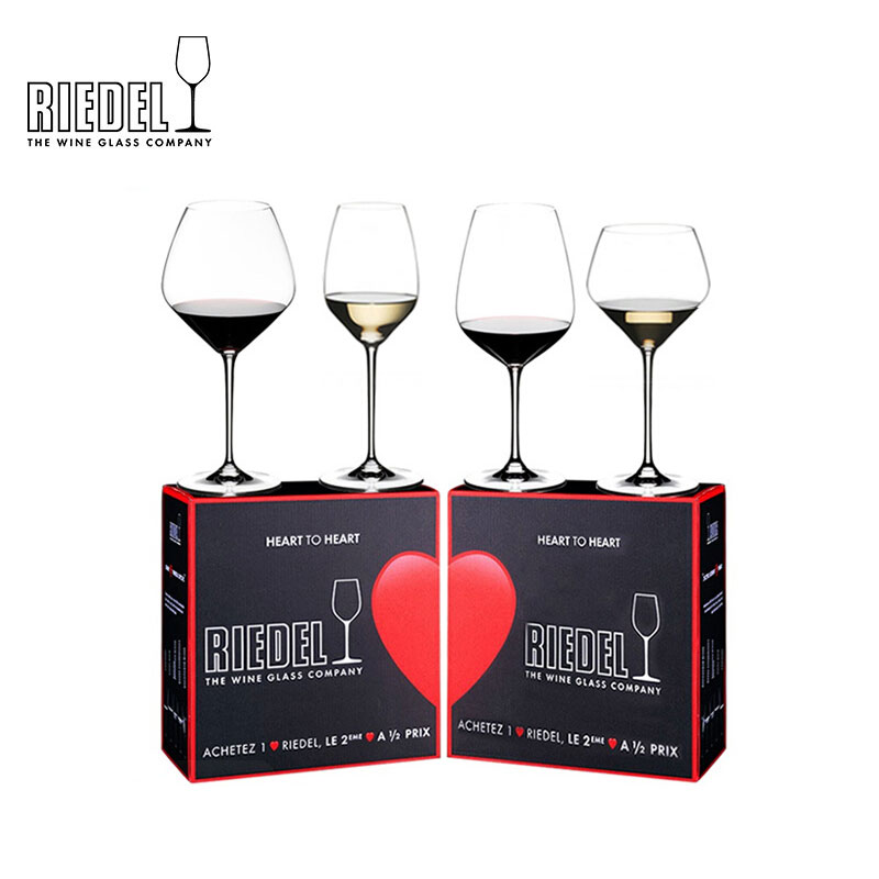 Riedel/醴铎爱心红酒杯礼盒