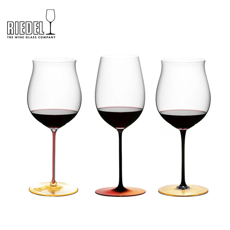 Riedel/醴铎金箔两支礼盒红酒杯