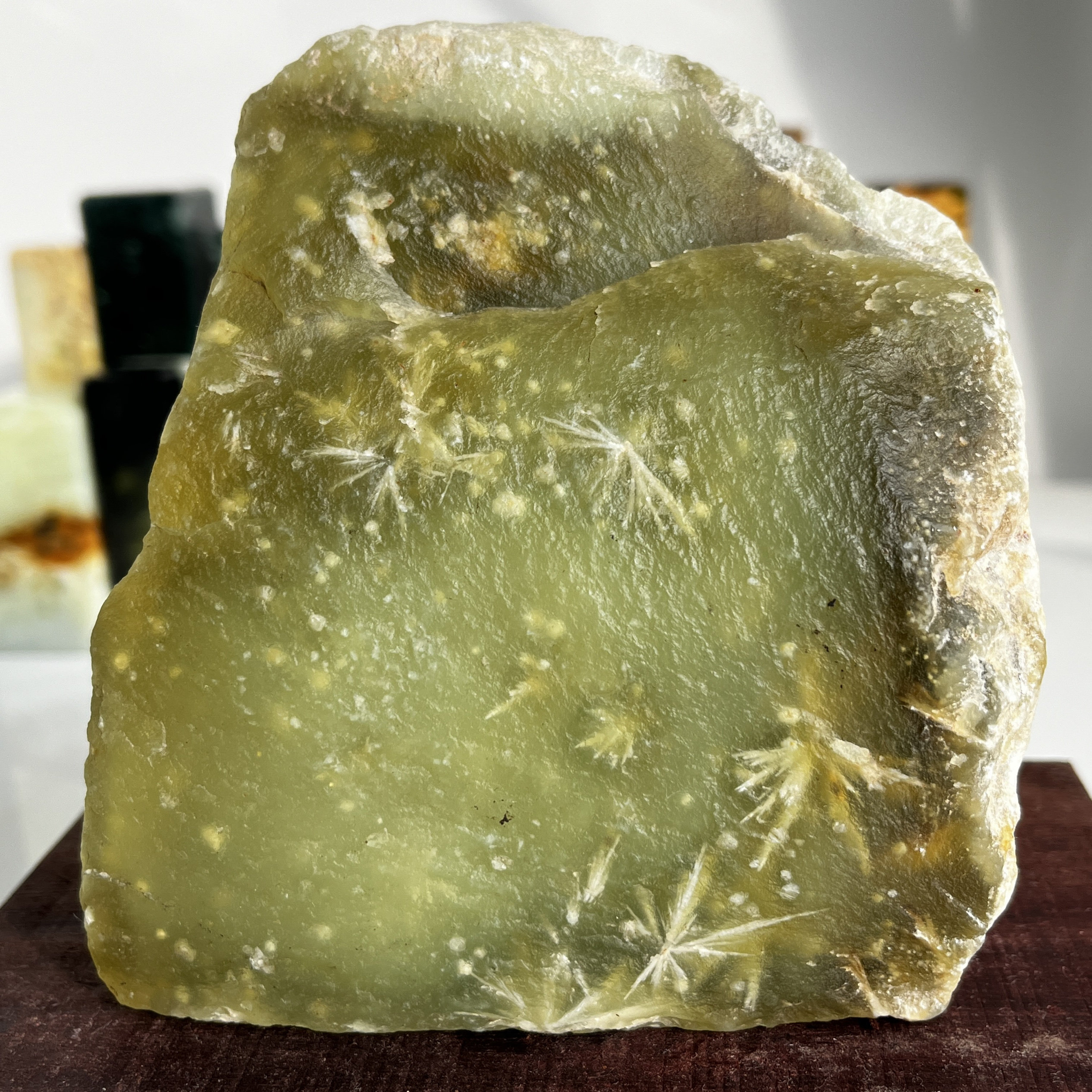 花玉原石水草玉石雕件料