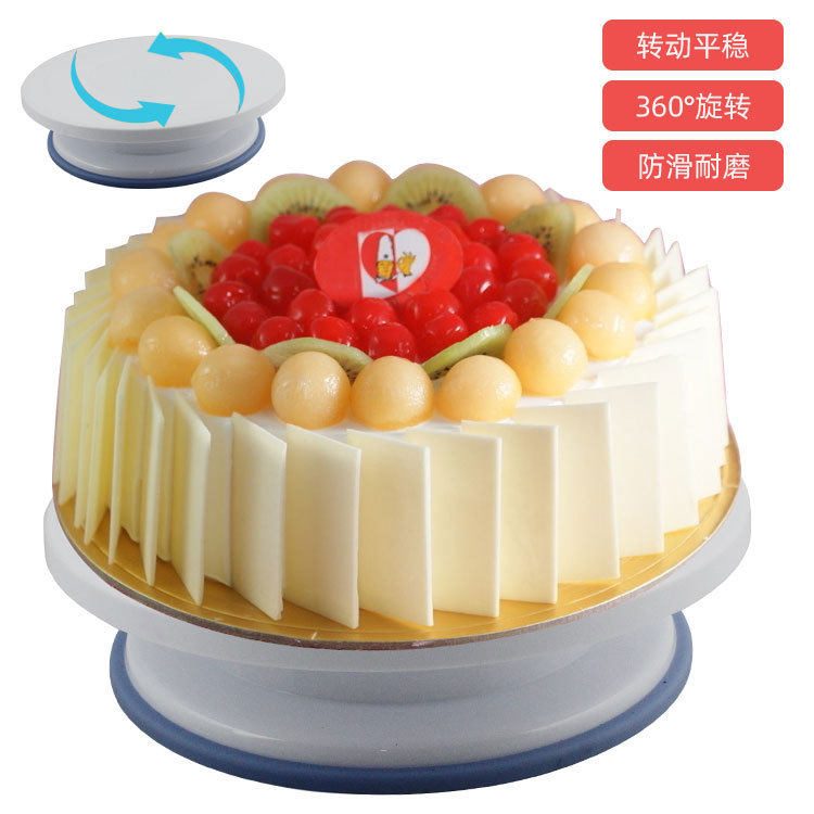 蛋糕模具制作台甜点装饰转盘