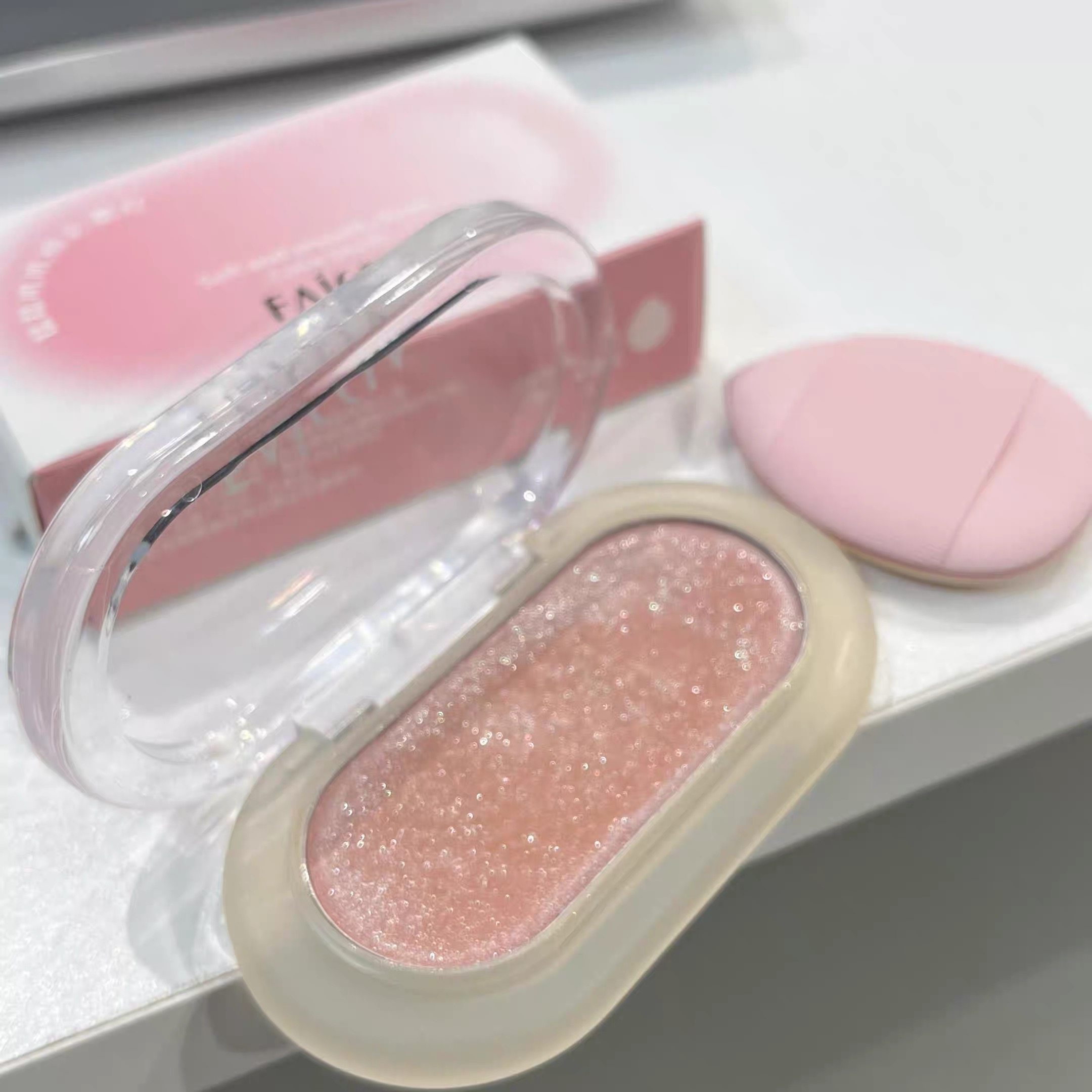 淡颜腮红多用膏秋冬显白