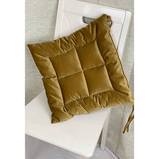 加厚棉椅形子垫餐厅可坐垫 学生椅垫麻方办公室久座垫定 四季 正品