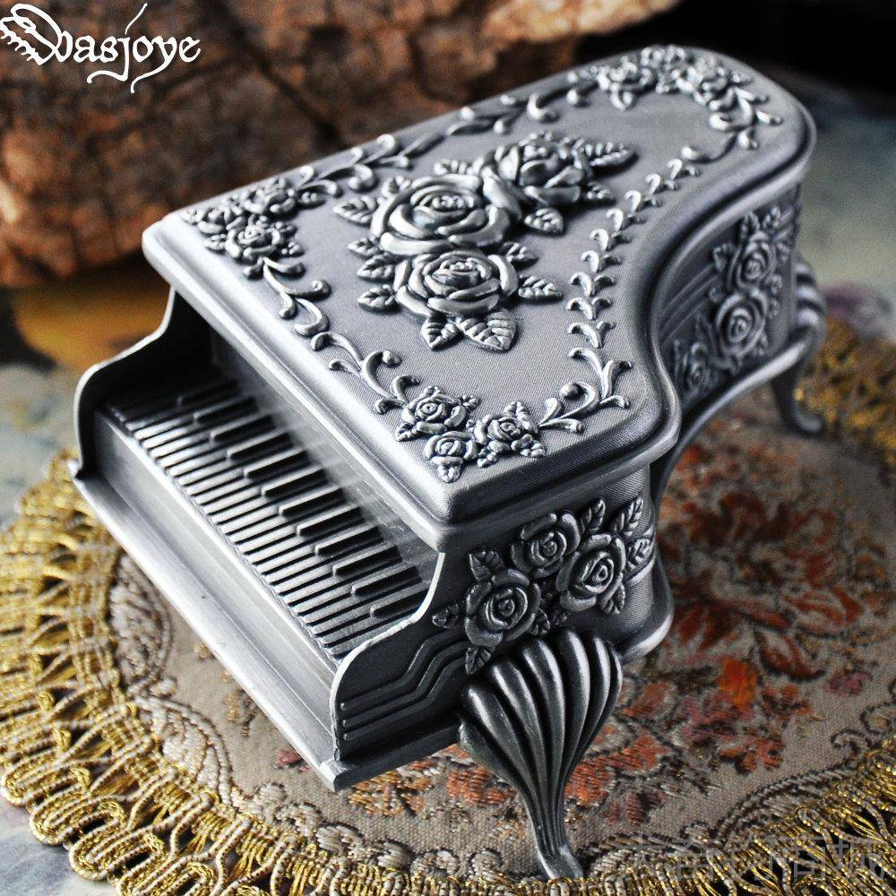 正品Wasjoe钢琴复古欧式韩y国戒公主首饰盒绒布饰品收纳盒珠宝盒