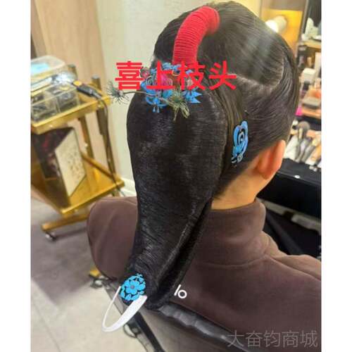 正品202春晚同款喜上枝头舞蹈演5出舞台服装古典喜服饰鹊上枝头服