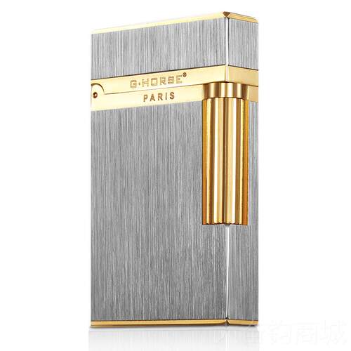 正品品神正骏纯铜煤油朗声火机充气超薄老式复古砂黄轮个性礼品男