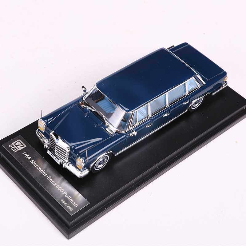 新dcm 1:64 奔驰普尔曼pullman加长版w100仿真合金汽车模型玩具摆