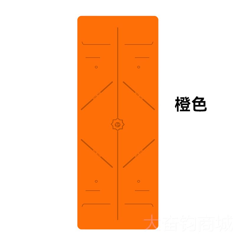 正品瑜伽垫然橡胶防滑天健垫土豪垫g防滑pu垫定制loo 身内蒙不包图片