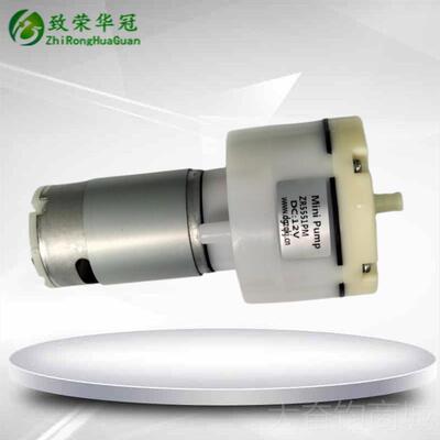 正品大流气量微型泵12V微型充气泵ZR555V1MP吸气泵24抽气泵微型真