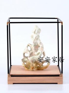 正品中式式假山太湖摆件禅意新中软装样板房间办装饰艺石术品公室